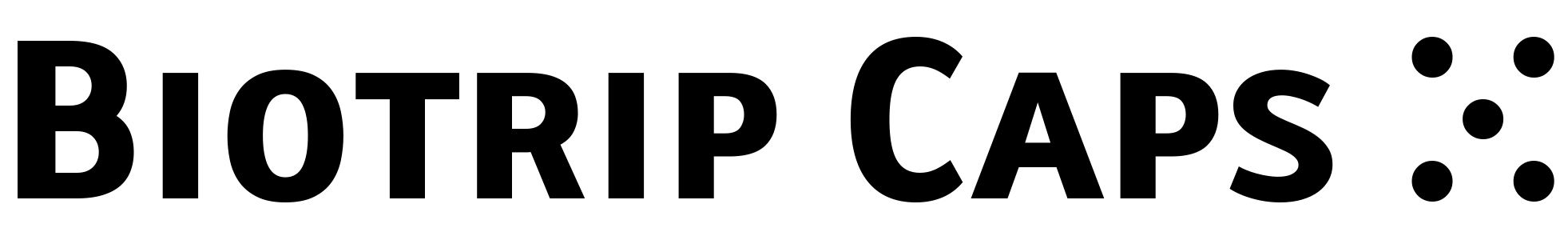 free font biotrip-caps