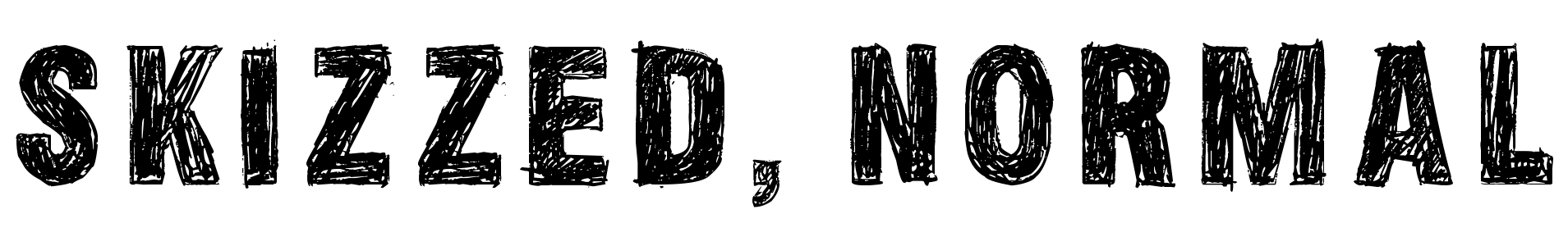 free font skizzed-dsg