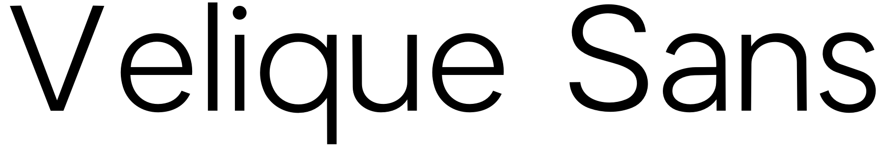 free font velique-sans