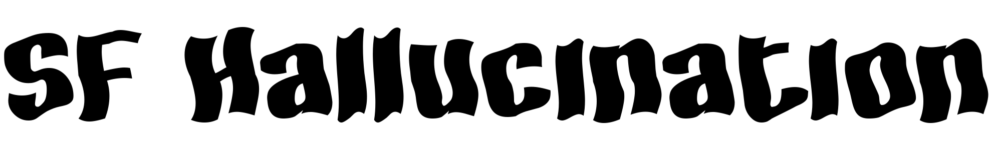free font sf-hallucination-extreme