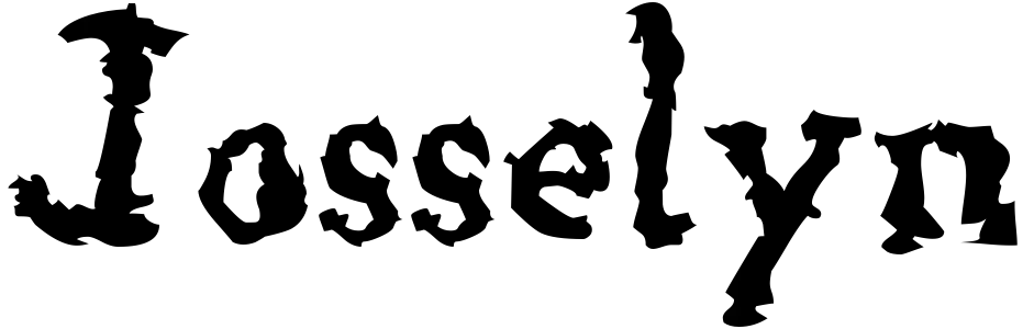 free font josselyn
