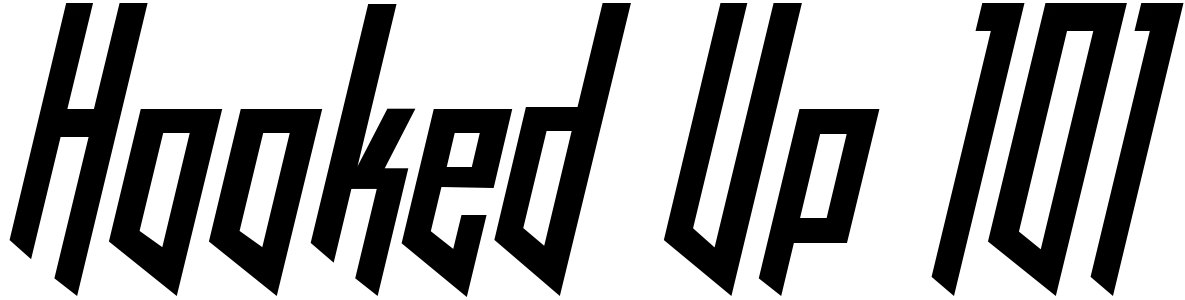 free font hooked-up-101