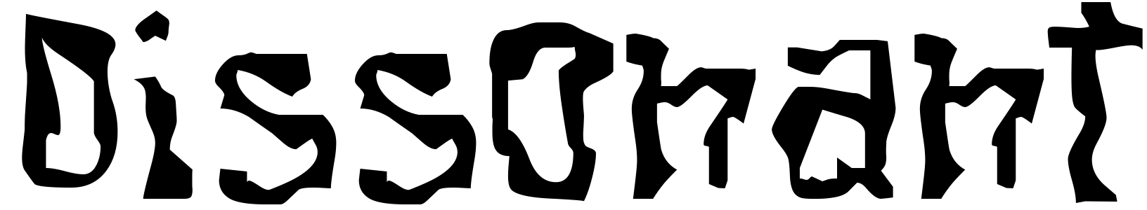 free font dissonant