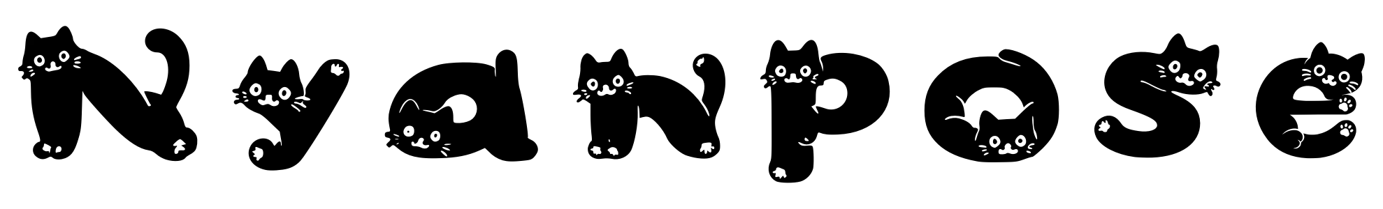 free font nyanpose