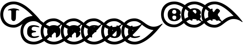 free font tearful-brk