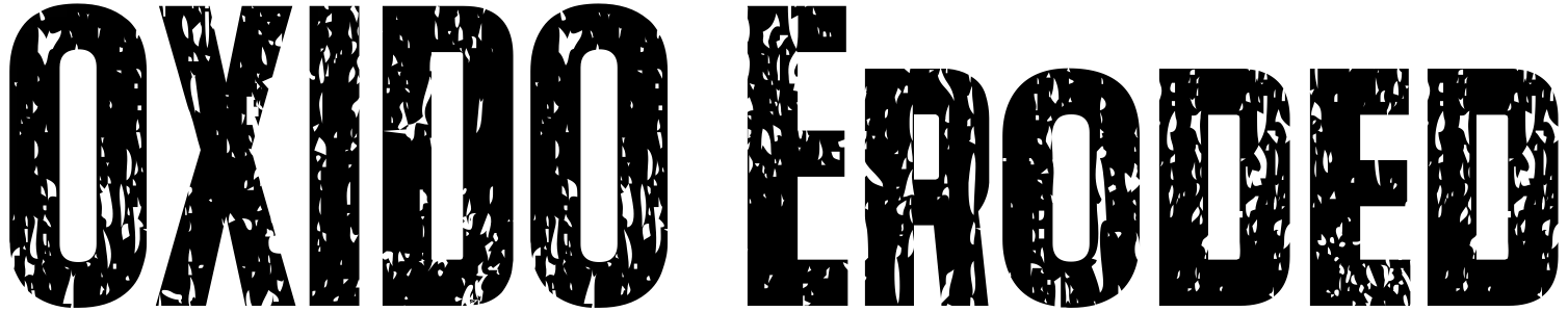 free font oxido-extbd-extcond