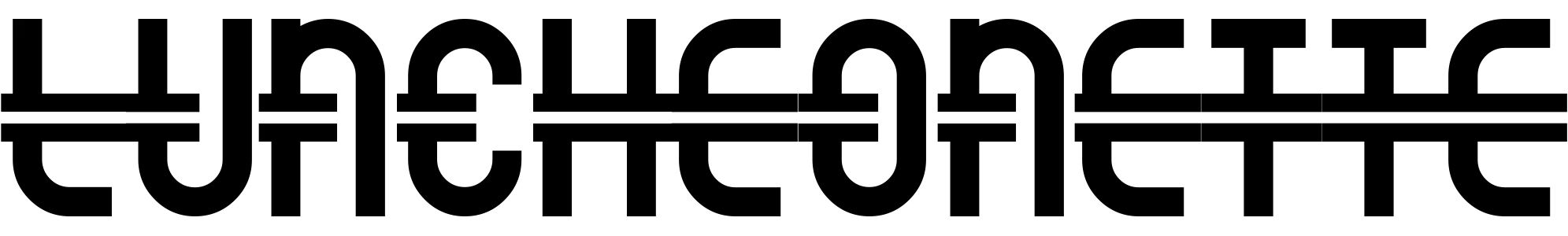 free font luncheonette