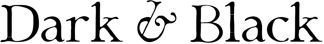 free font dark-black