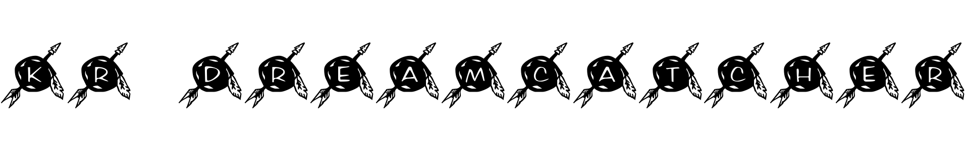 free font kr-dreamcatcher