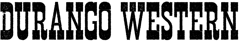 free font durango-western-eroded