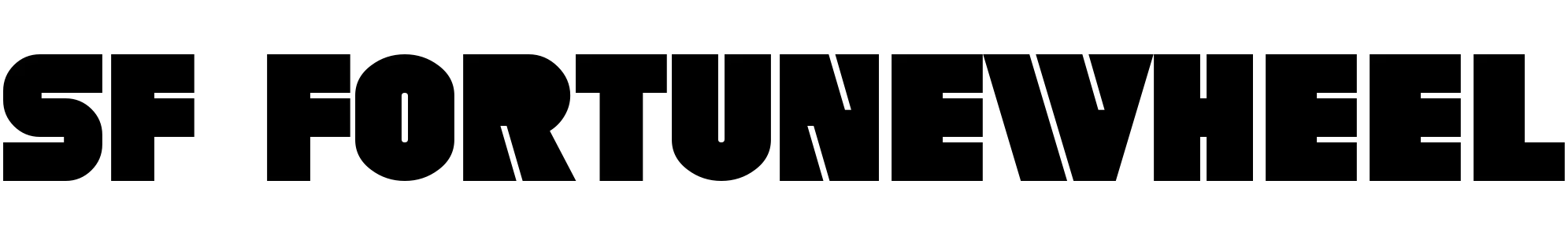 free font sf-fortune-wheel