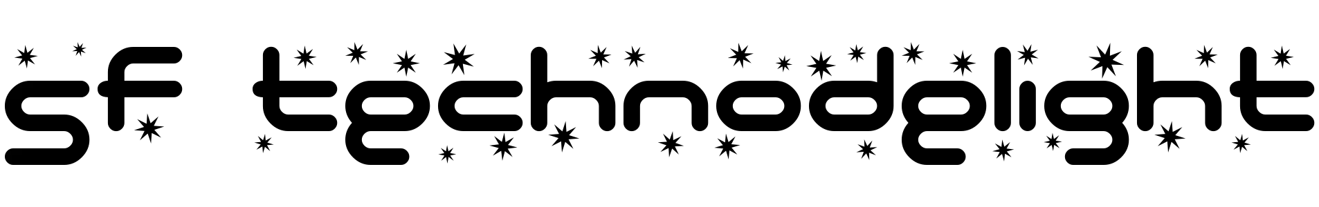 free font sf-technodelight