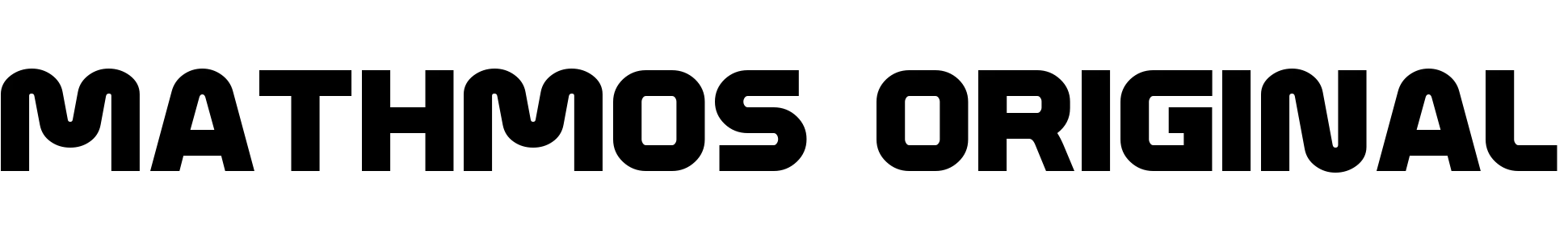 free font mathmos-original