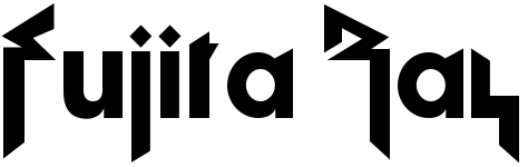 free font fujita-ray