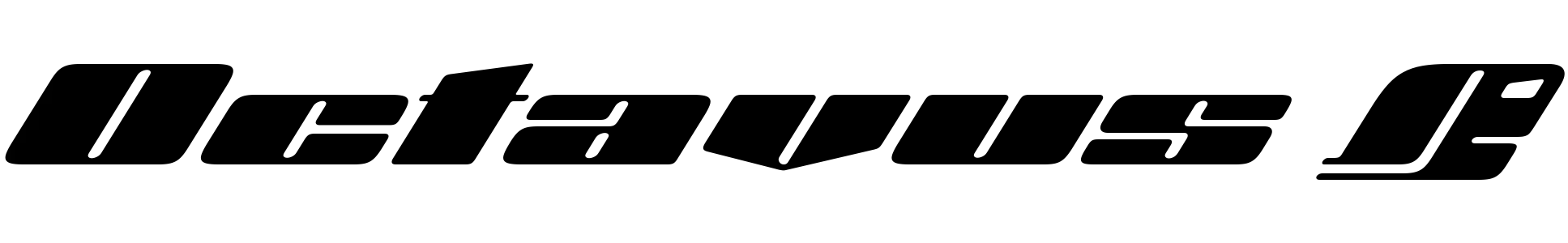 free font octavus-black