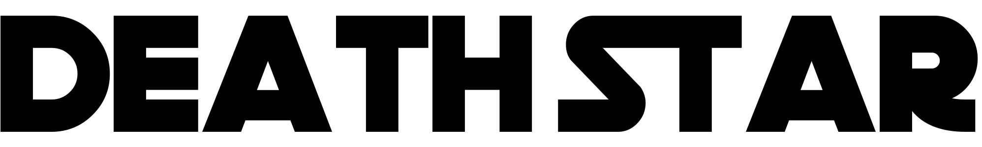 free font death-star