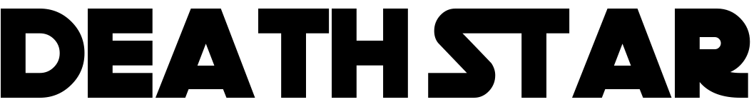 free font death-star